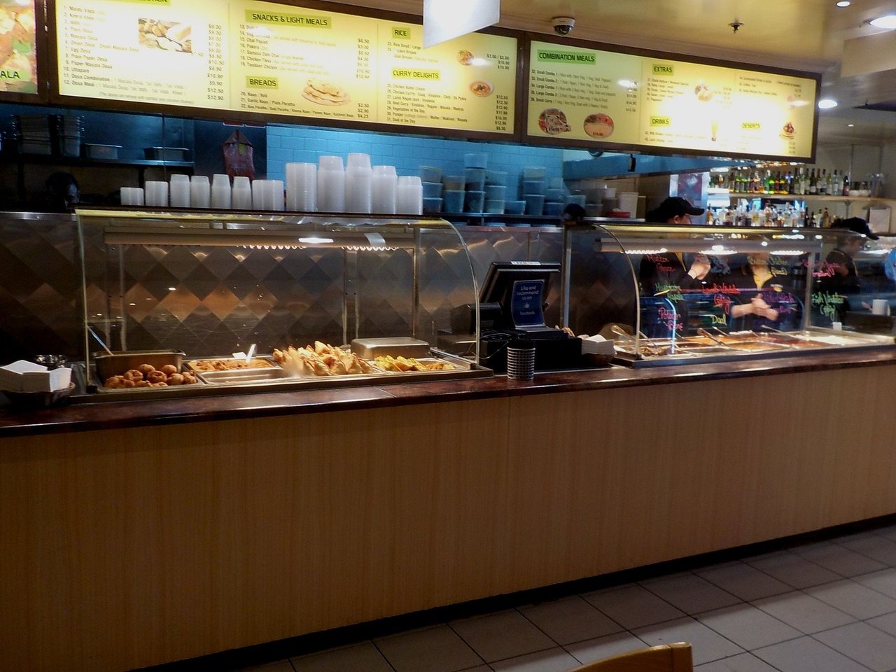 Curry Counter and Bain Marie Main